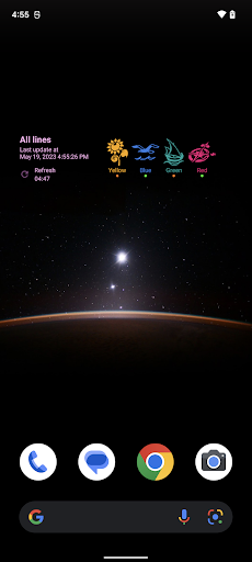 MetroWidget - Lisbon Screen 2