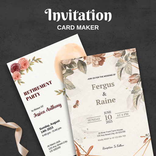 Invitation Maker & Card Maker  Icon