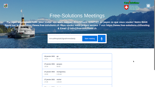 FS VideoCall jitsi meetings