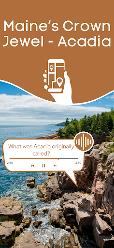 Screenshot of Acadia National Park GPS Tour