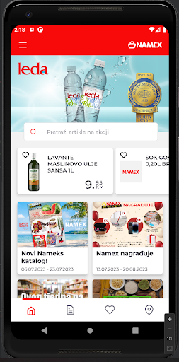 Android application Namex screenshort