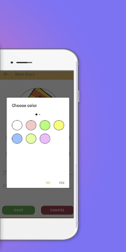 Diary Screen 3