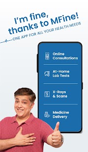 MFine: Your Healthcare App Screenshot