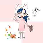 Cover Image of Download K-pop Webtoon Character Girls 2.6.0 APK