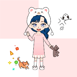 Icon image K-pop Webtoon Character Girls