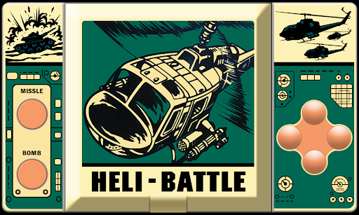 Heli Battle(80s Handheld Game) Screen 2