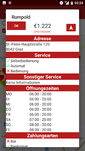 Gas Stations Austria & Germany Screen 3