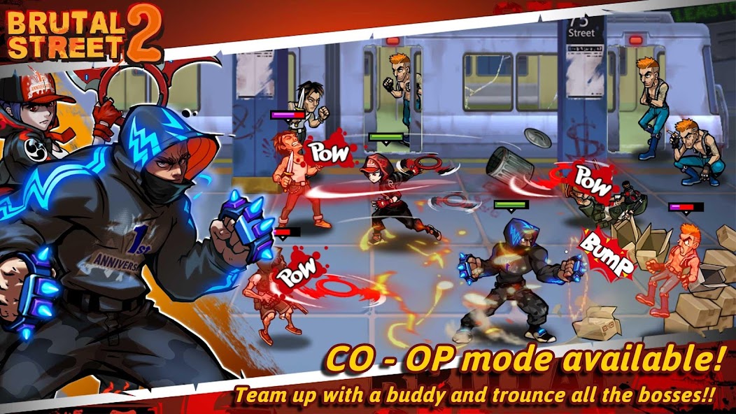 Brutal Street 2 1.3.0 APK + Мод (Unlimited money) за Android