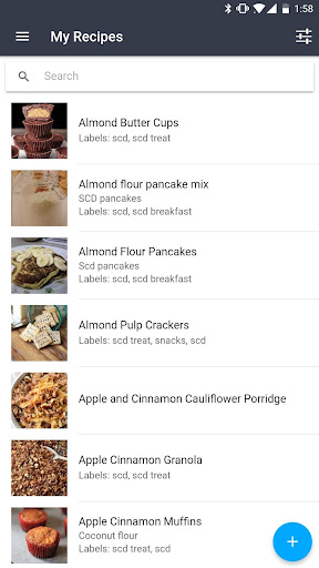 RecipeSage Recipe Keeper Screen 2
