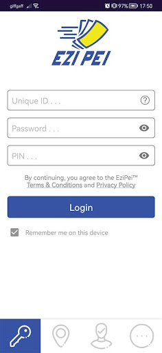 Android application EziPei screenshort