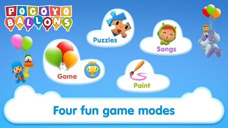 Pocoyo Pop Balloon Game