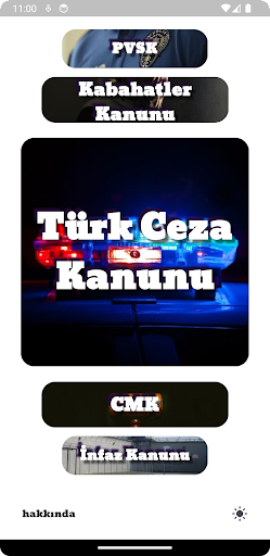 Android application Mevzuat: Ceza screenshort