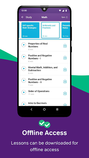 Screenshot of SAT Prep & Practice by Magoosh