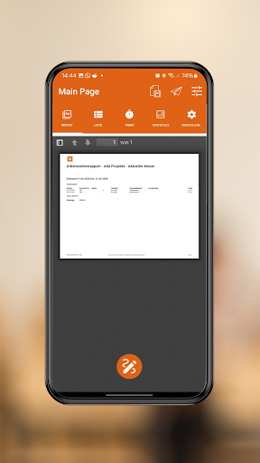 TimeControl Screen 3