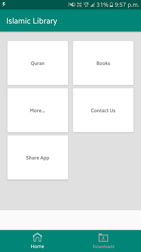 Android application Islamic Library (Sunni Library screenshort