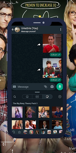 Big Bang Theory GIF Stickers Screen 2