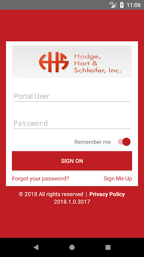 Android application HHS Insurance Online screenshort