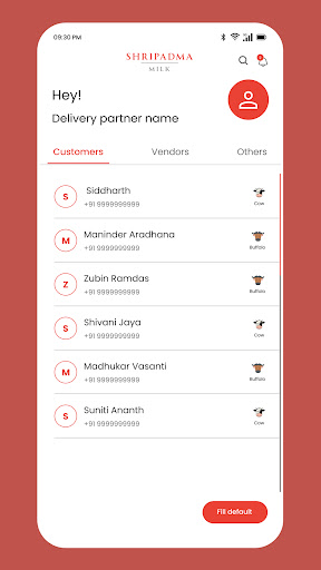 SHRI PADMA MILK Screen 2