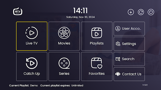 تحميل برنامج IPTV Smarters Plus مهكر APK للاندرويد 2025 3