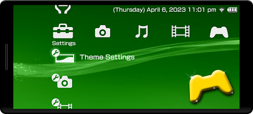 PSP Simulator - Launcher GOLD Screen 3