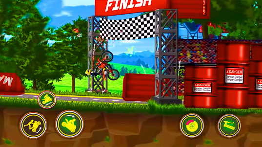 trò chơi đua xe đạp - xe máy