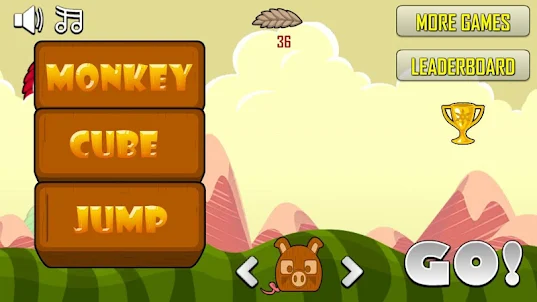 Monkey Cube Jump
