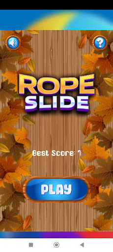Android application Rope Slide screenshort