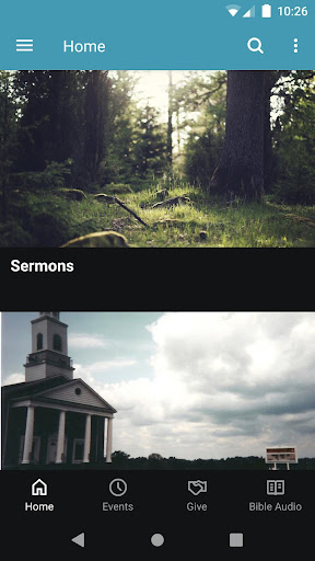 Android application Spring Hill Baptist Church SC screenshort