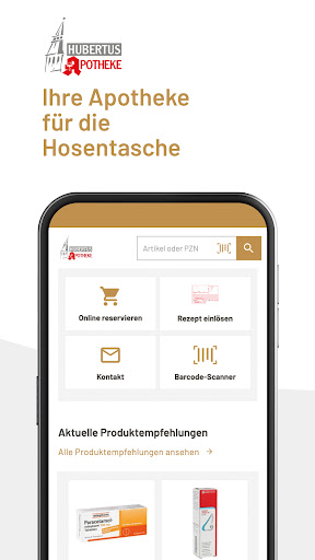 Android application HUBERTUS APOTHEKE Hösbach screenshort