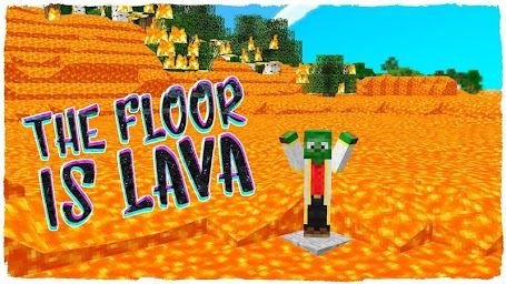 Floor is Lava Maps for MCPE