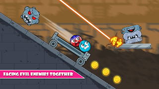 Red and Blue Ball: Cupid love - Screenshot 3