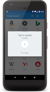 Captura de Pantalla 7 Aplicación de búsqueda por voz android