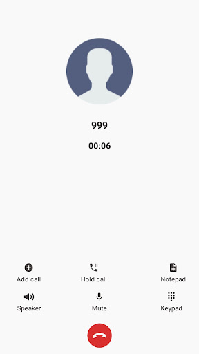 Outgoing Fake Call Screen 3