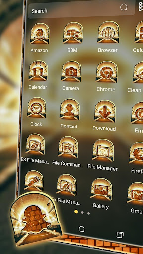Tunnel Lights Launcher Theme Screen 2