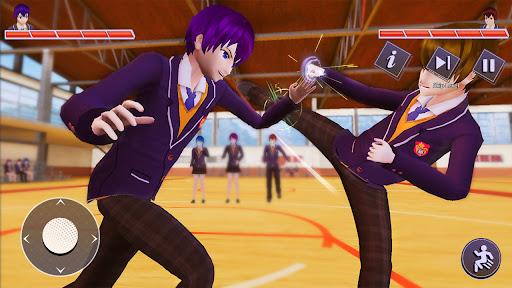 Anime High School Boy Life 3D 1.0 screenshots 2