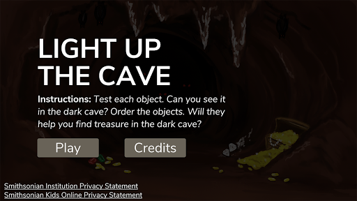 Android application Light Up the Cave screenshort