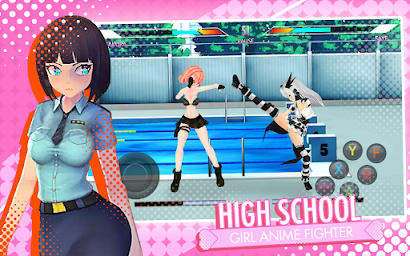 High School Girl Anime Fighter