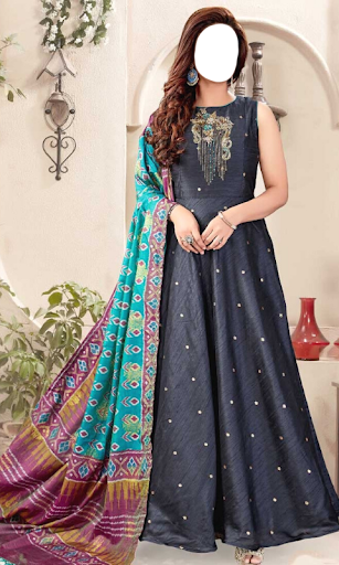 Anarkali Dress Photo Suit