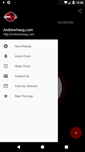 AndrewHaug.com Screen 2