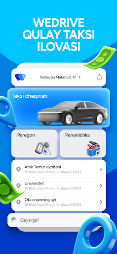 WeDrive taksi safarlari