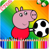 ColoringBook For Pepe Pig Fans icon