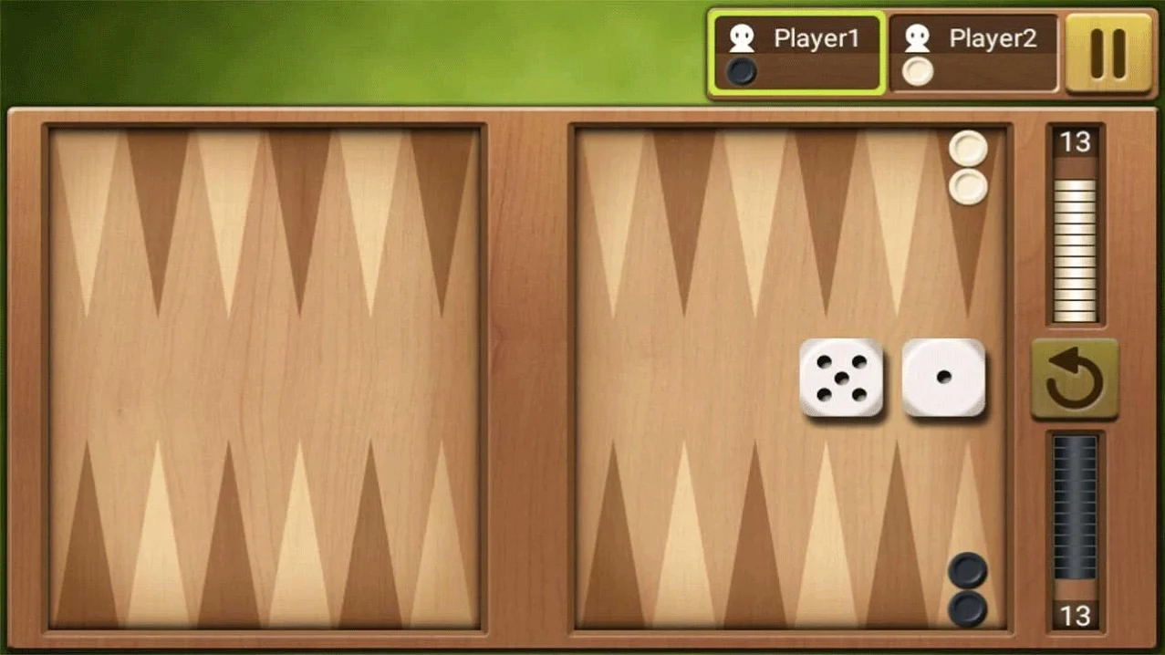 Android application Backgammon King screenshort