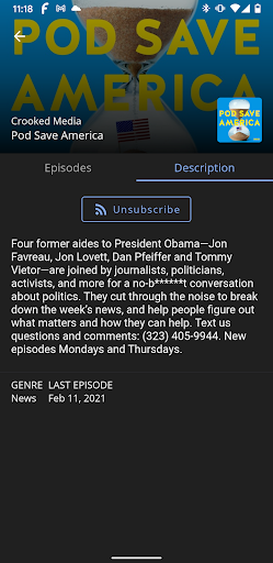 Procast - The Podcast App Screen 3