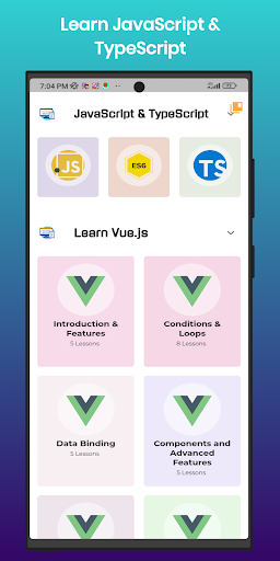 Learn Vue.js 3 Offline Screen 2