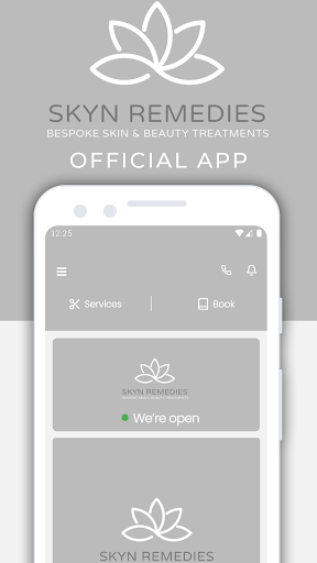 Android application Skyn Remedies screenshort