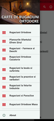 Android application Carte De Rugaciuni Ortodoxe screenshort