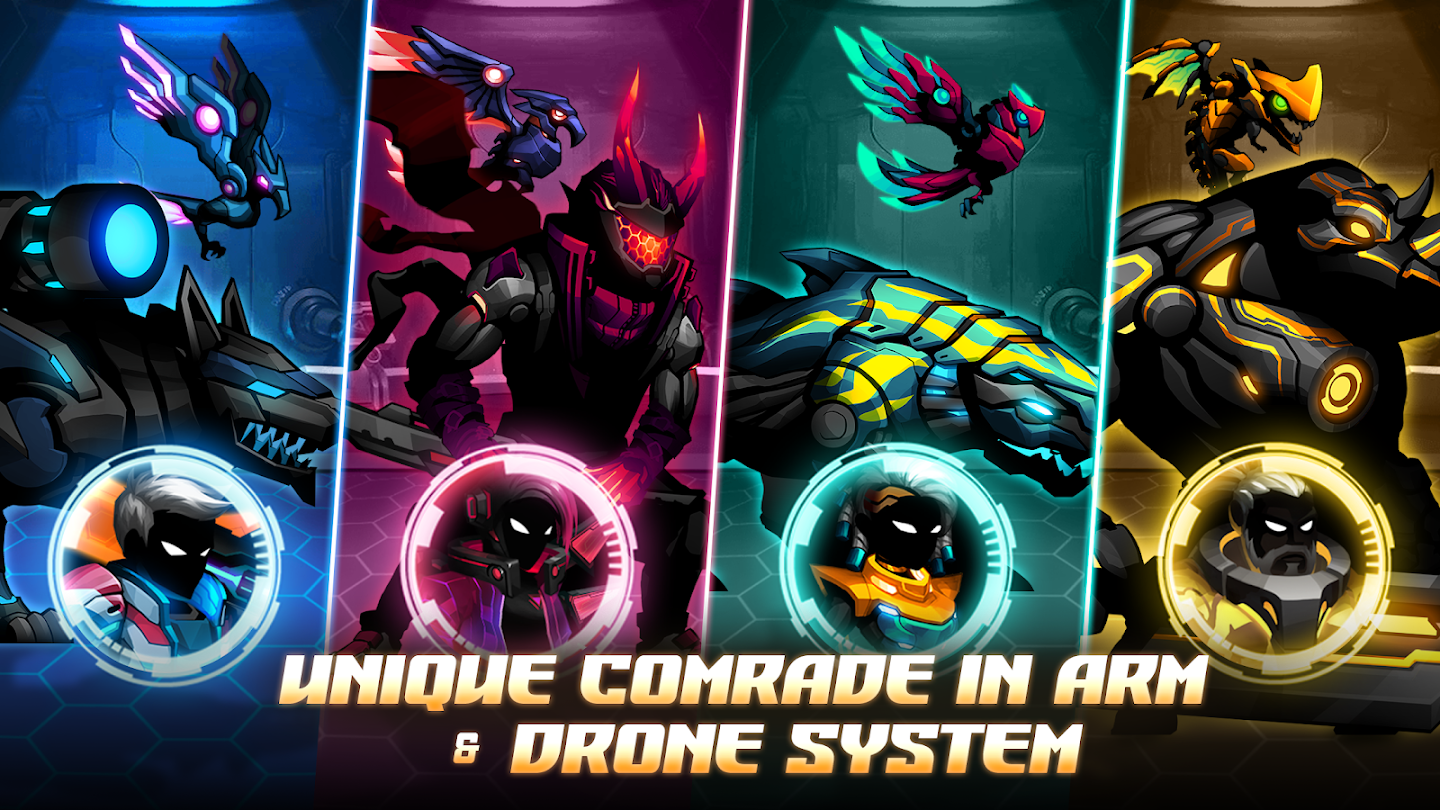 Cyber Fighters: Fighting Game (free shopping)