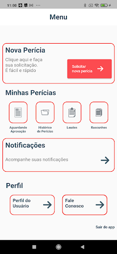 Auto Perícia Virtual Screen 3
