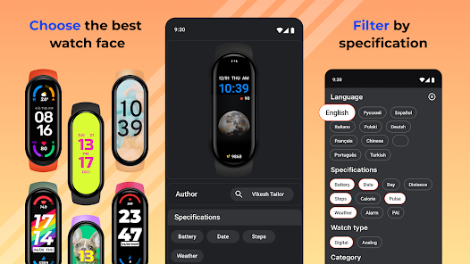 Captura de Pantalla 7 Personalizador Reloj Mi Band android