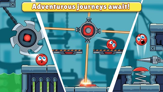 Red Bounce Ball Heroes Apk Mod for Android [Unlimited Coins/Gems] 7